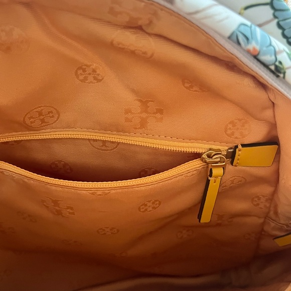 Tory Burch Ella Nylon Printed Backpack (Painted Caning
Wirth Birds/ New Ivory - Picture 5 of 7